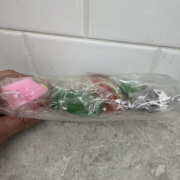 Set of Super Mario Bros Luigi, Princess Peach, Yoshi Keychains New in pkg - Picture 7 of 7